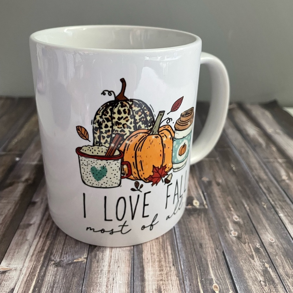 I Love Fall Coffee Mug